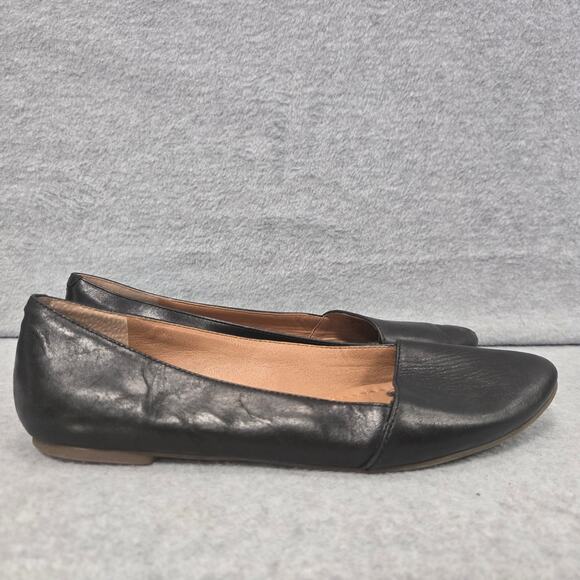 Lucky Brand Archh Black Flats Loafers Size 8 - Picture 1 of 8